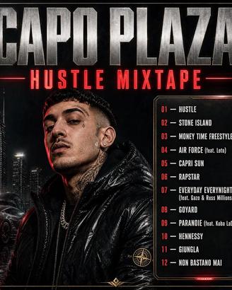 Poster Capo Plaza dell'album Hustle Mixtape