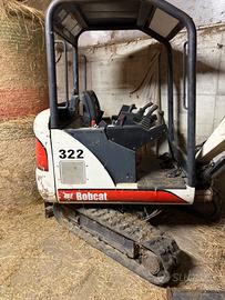 Mini escavatore Bob Cat 322