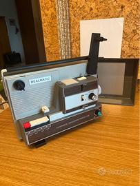 PROIETTORE REALMATIC SD-8 DUALZOOM VINTAGE ANNI 70