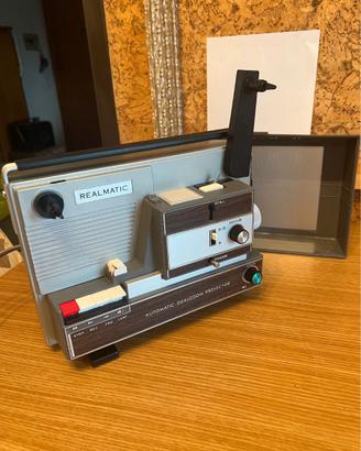 PROIETTORE REALMATIC SD-8 DUALZOOM VINTAGE ANNI 70