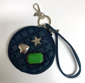 Borsetta portamonete GUESS denim