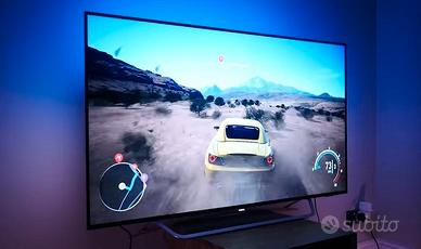 TV OLED 4K 55" Philips Ambilight AI Alexa Android