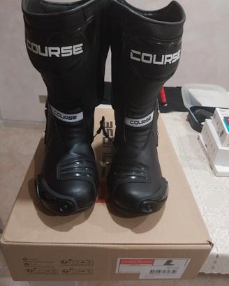Stivali moto Course black Tg 44