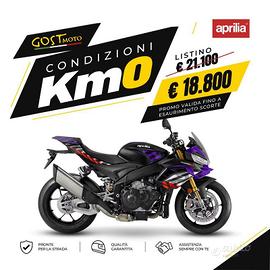 Aprilia Tuono V4 1100 FACTORY SHAKEDOWN INDIGO