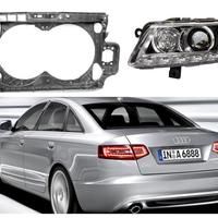 Audi A6 musata cofano freni fanale parafango 09-11