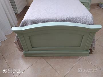 letto più mensole 