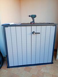 box porta attrezzi da giardino keter