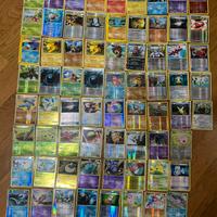 Lotto carte pokemon holo/reverse
