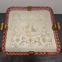 Vassoio in vetro di Ercole Barovier anni 40'