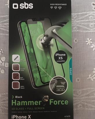 Protezione schermo iPhone X