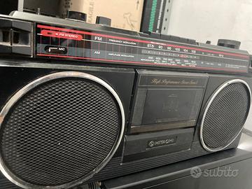 Stereo radio boombox hitachi vintage