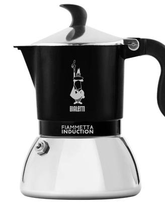 Bialetti Caffettiera, Nero, 4 Tazze