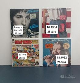 Vinili Springsteen-Marley-Joplin -33GIRI-LP dischi