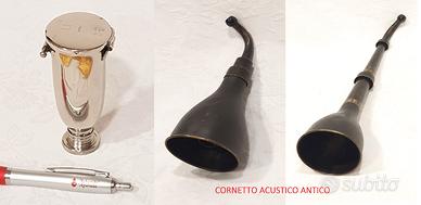 Sputacchiera da tasca, pocket spittoon, Antica