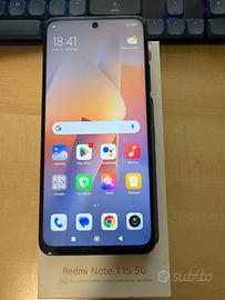 REDMI NOTE 11S 5G 4GB RAM 128GB ARCHIVIAZIONE NERO