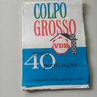 Catalogo premi Colpo Grosso VDB 1963 - 