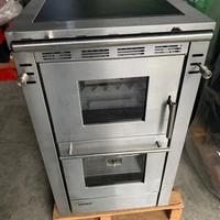STUFA/CUCINA A LEGNA “SENKO” SG50 da 6kw A+