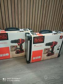 Trapano avvitatore con due batterie