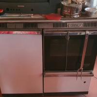 termo stufa a legna con forno