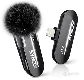 Microfono wifi per smartphone 2Tx 1 Rx