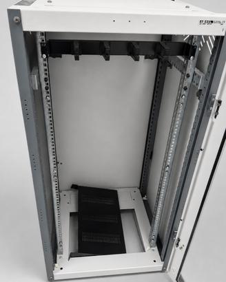 Armadio rack Sarel 19” con porta in vetro, chiavi