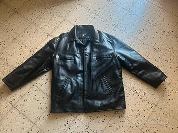 Giubbotto in similpelle uomo