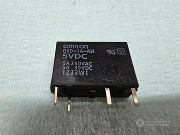 50 Rele' Relay originale OMRON G6D-1A 5Vdc