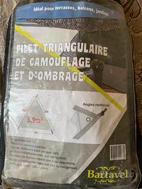 Vela ombreggiante triangolare