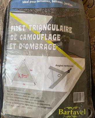 Vela ombreggiante triangolare