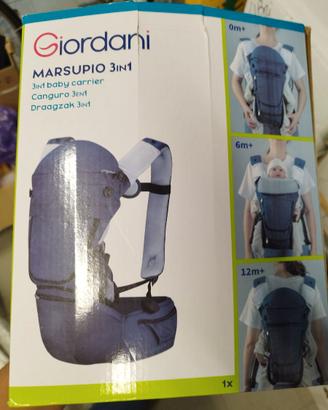 Marsupio Giordani 3 in 1