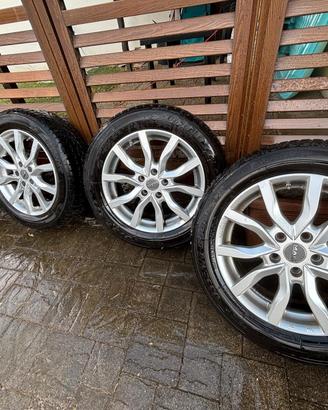 Ruote cerchi lega Qashqai gomme Toyo invernali 