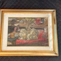 Enzo Faraoni Olio su tela 1974