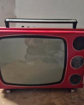 TELEVISORE AUTOVOX VINTAGE TV PORTATILE
