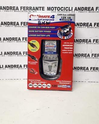 CARICA BATTERIE MOTO OptiMATE 4 CANbus edition BMW