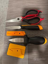 Coltelli e forbice tupperware