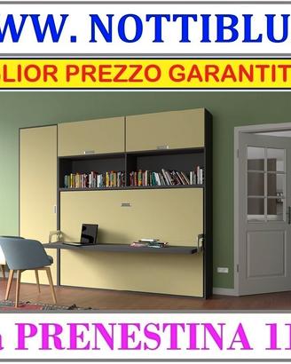 Letto a Scomparsa DESK 1p&1/2 MATERASSO