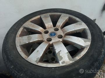 N.4 cerchi in lega R16 ORIGINALI FIAT a 4 fori.