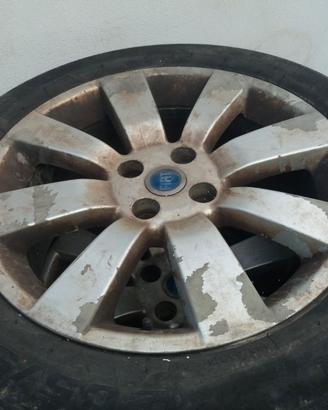 N.4 cerchi in lega R16 ORIGINALI FIAT a 4 fori.