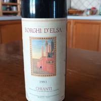 vino chianti borghi d'elsa 1993