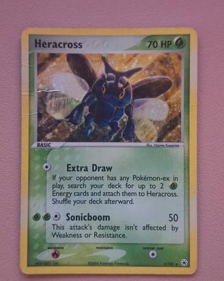 Carta Pokémon Heracross 7/101 Holo ENG