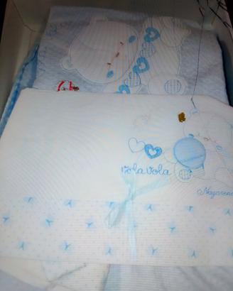 set 4 pezzi x navicella carrozzina 