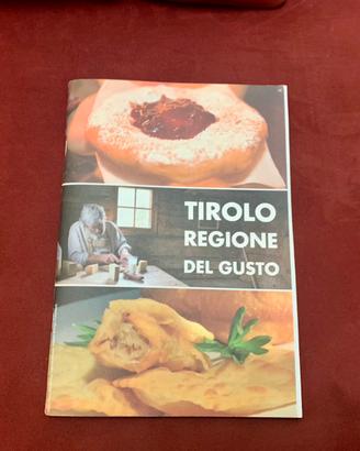 Opuscolo Tirolo regione del gusto
