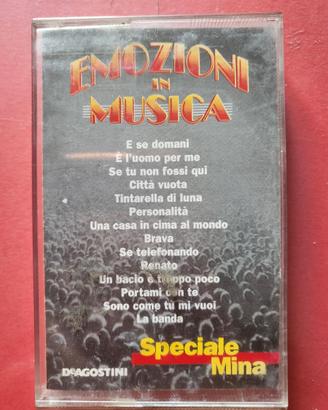 AUDIOCASSETTA " SPECIALE MINA ", DE AGOSTINI