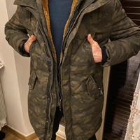 Parka invernale mimetico nuovo Zara Man 