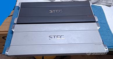 2 amplificatori steg k2.04 e un saundsteam mono