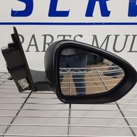 Specchio Destro Fiat Tipo - 7 Pin - Nero Opaco