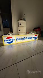 Insegna Luminosa Pepsi Collezionismo Modernariato