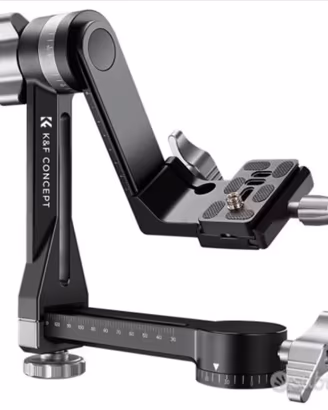 Testa gimbal panoramica 360° (carica 20kg di peso)