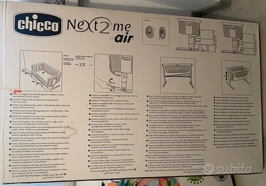 Culla next2me air colore stone