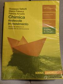 Libro di testo " Chimica molecole in movimento"
